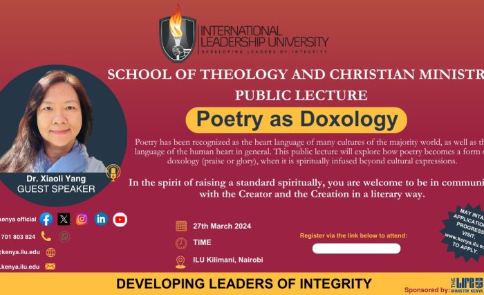 Poetry as Doxology
