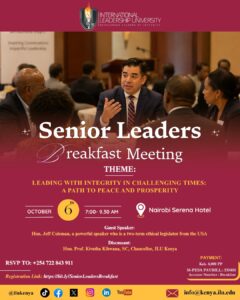 Senior Leaders Breakfast Meeting